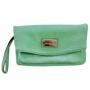 Nine West Mint Green Convertible Purse Crossbody/Clutch/Wristlet